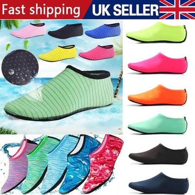 Womens Mens Kids Quick Dry Aqua Water Shoes Beach Surfing Swimming Wetsuit Socks
