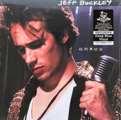 Jeff Buckley Grace Vinyl LP 2019 Newbury Comics Deep Blue Limited 25th Anni