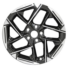 For Kia K4 25 10 Alloy Factory Wheel I-spoke Machined Gloss Black 18x8 Alloy