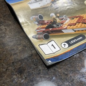 Lego Star Wars Mos Eisley Cantina 75052 ~ 2 Instruction Books Only