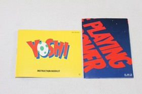 Yoshi NES Nintendo Complete CIB Authentic! Very Good Condition w/ RARE POSTER!