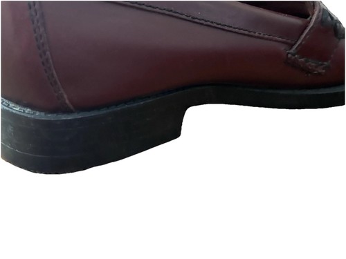 Mocasines Bass Weejuns Katherine II de cuero para mujer, sangre de buey talla 7,5 W - Imagen 9 de 14
