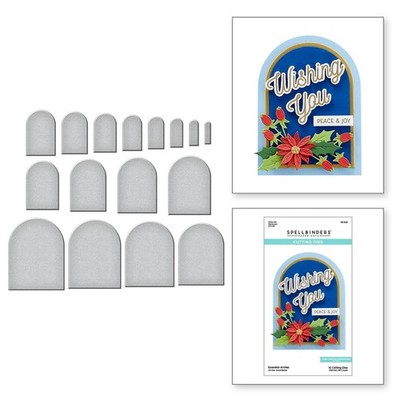 Spellbinders S5-526 Essential Arches Etched Etched Dies