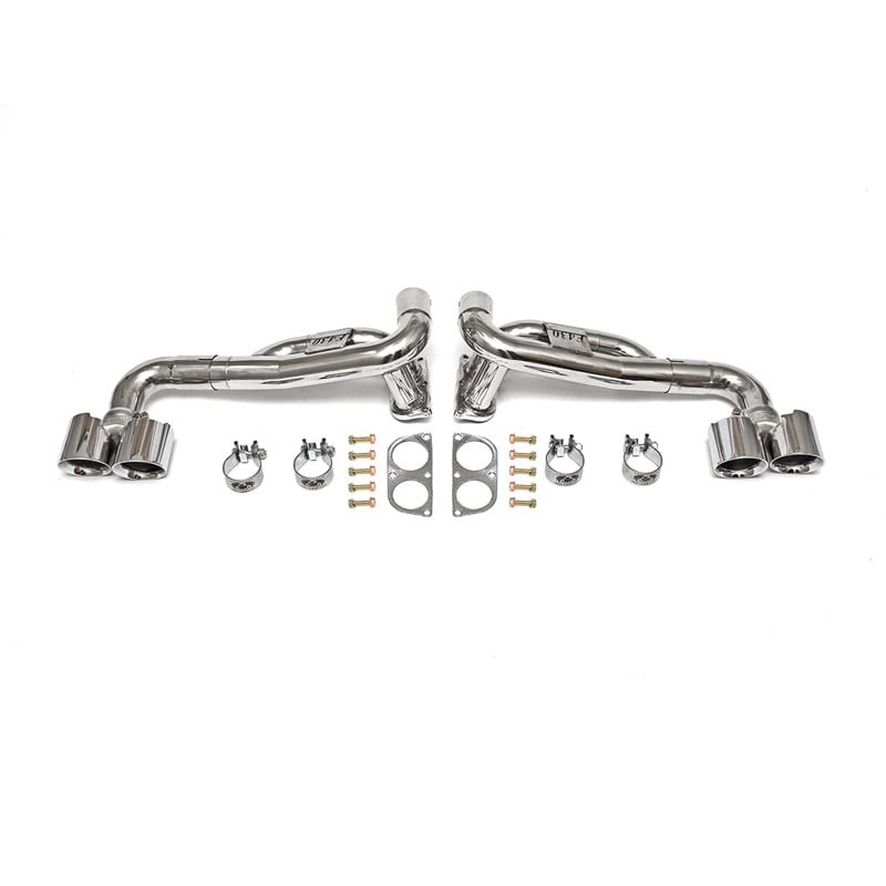 Fabspeed Ferrari F430 Coupe/Spider Deluxe Quad-Style Chrome Tips 2005-2009