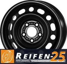 4x Stahlfelgen für VW POLO Typ 9N 5x14 ET35 5x100 (5210) 14 Zoll
