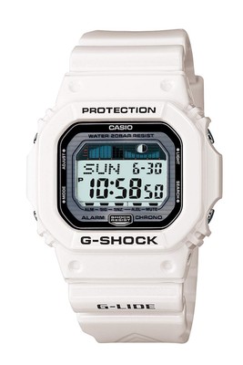 Unused CASIO G-SHOCK GLX-5600-7JF White G-LIDE Tide & Moon Men's