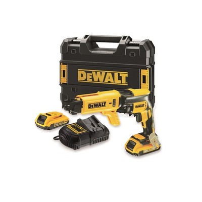 DeWalt Akku-Trockenbauschrauber DCF620D2K-QW 18V - 30Nm - Magazinvorsatz - 2x2,0