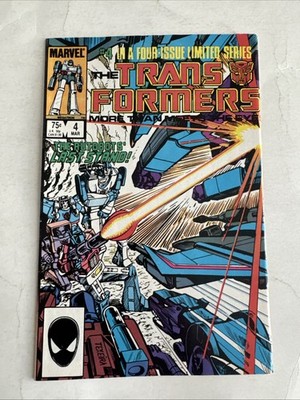 Marvel Comics Transformers #4 Comic Book
