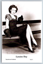 Laraine Day (C) Swiftsure 2 Postcards year 2000 modern print 156/1 & 156/2