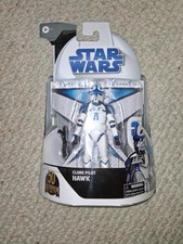 Star Wars Black Series Clone Pilot Hawk 6    Figure Lucasfilm 50th New