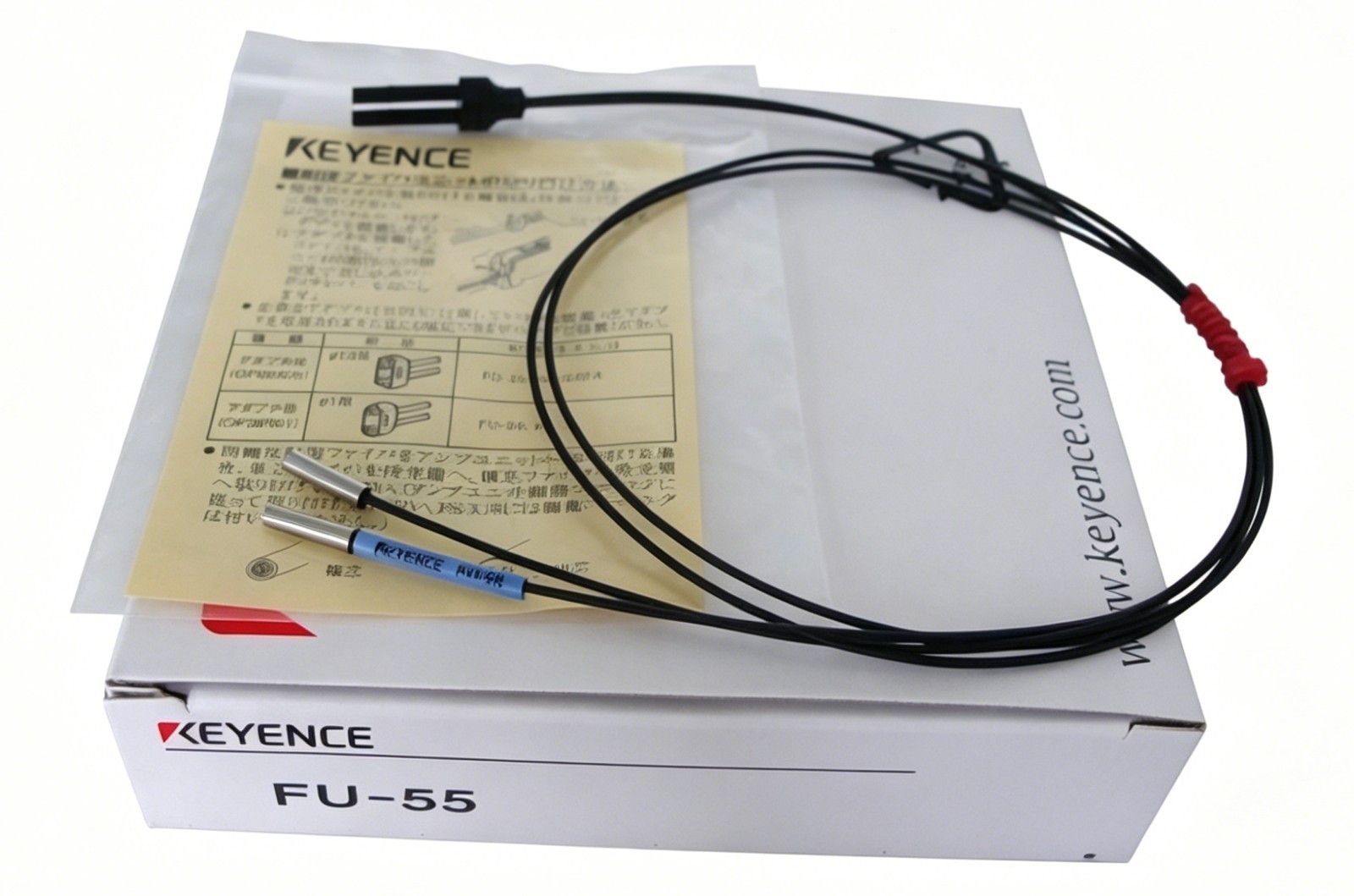 FU-55 New 1pc Keyence Fiber Optic Sensor FU55 FU-55