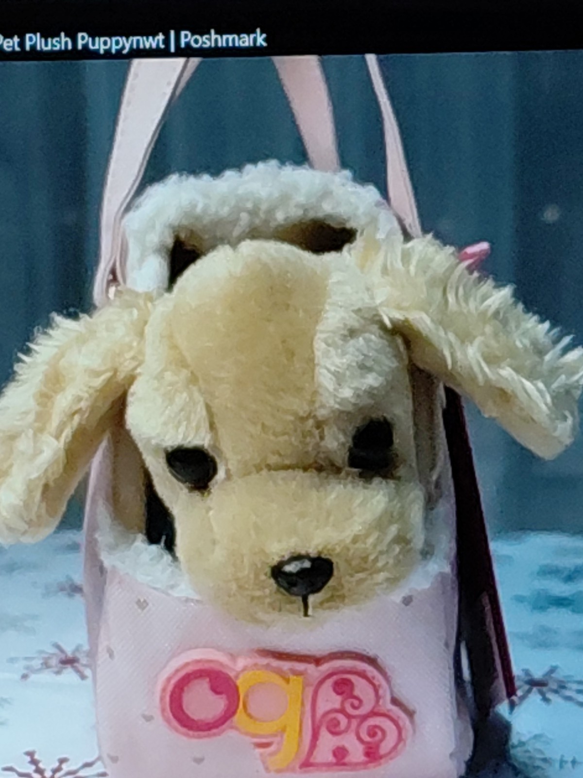 Our Generation Hop In Dog Carrier & Pet Plush Puppy 