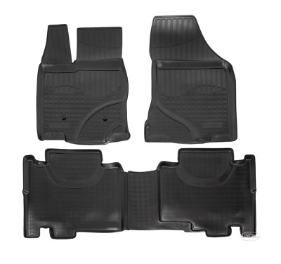 Gummimatten Gummi Fußmatten Für Ford Edge 2007-2014 NORM