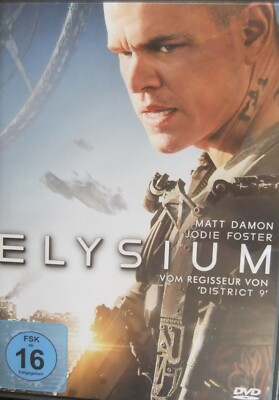 Elysium DVD Matt Damon Jodie Foster Sammelauflösung Schaut in meine Angebote