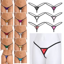 UK Women's Micro Mini G-String Thong String Panties Underwear Lingerie Panties