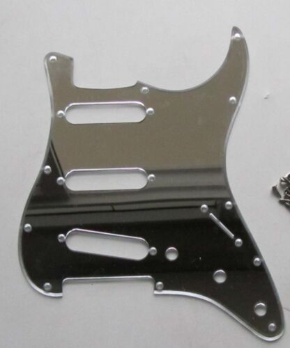 NEW PICKGUARD STRATOCASTER SSS mirror silver pour guitare strat - Imagen 2 de 6