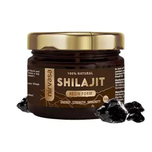 Shilajit De L'Himalaya Biologique 3000mg - Acide Fulvique - Capsules Bunkell (30/60/120)