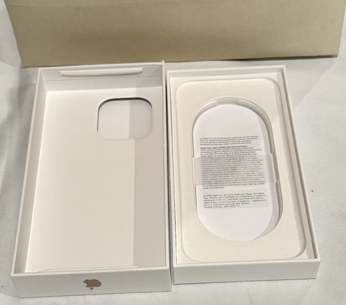 Original Apple iPhone 16 Pro Max Desert Titanium Empty Box Only With Bag 256 GB - 第 3/4 張圖片