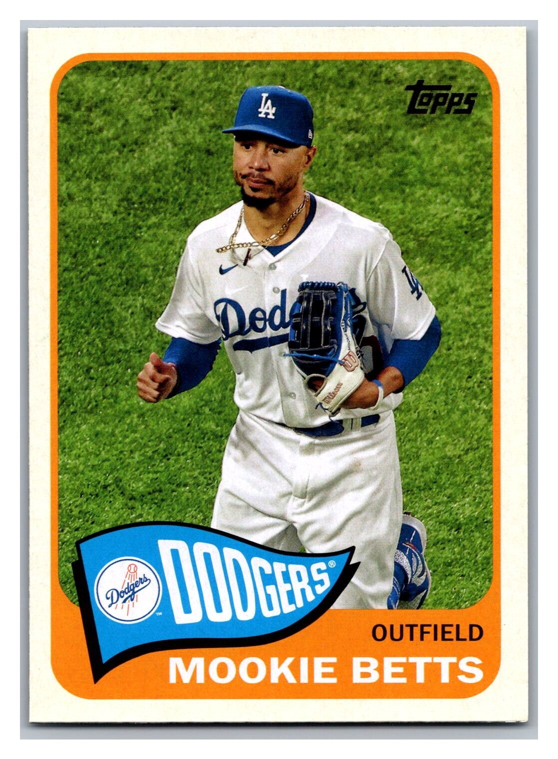 2021 Topps - 1965 Topps Redux #T65-26 Mookie Betts