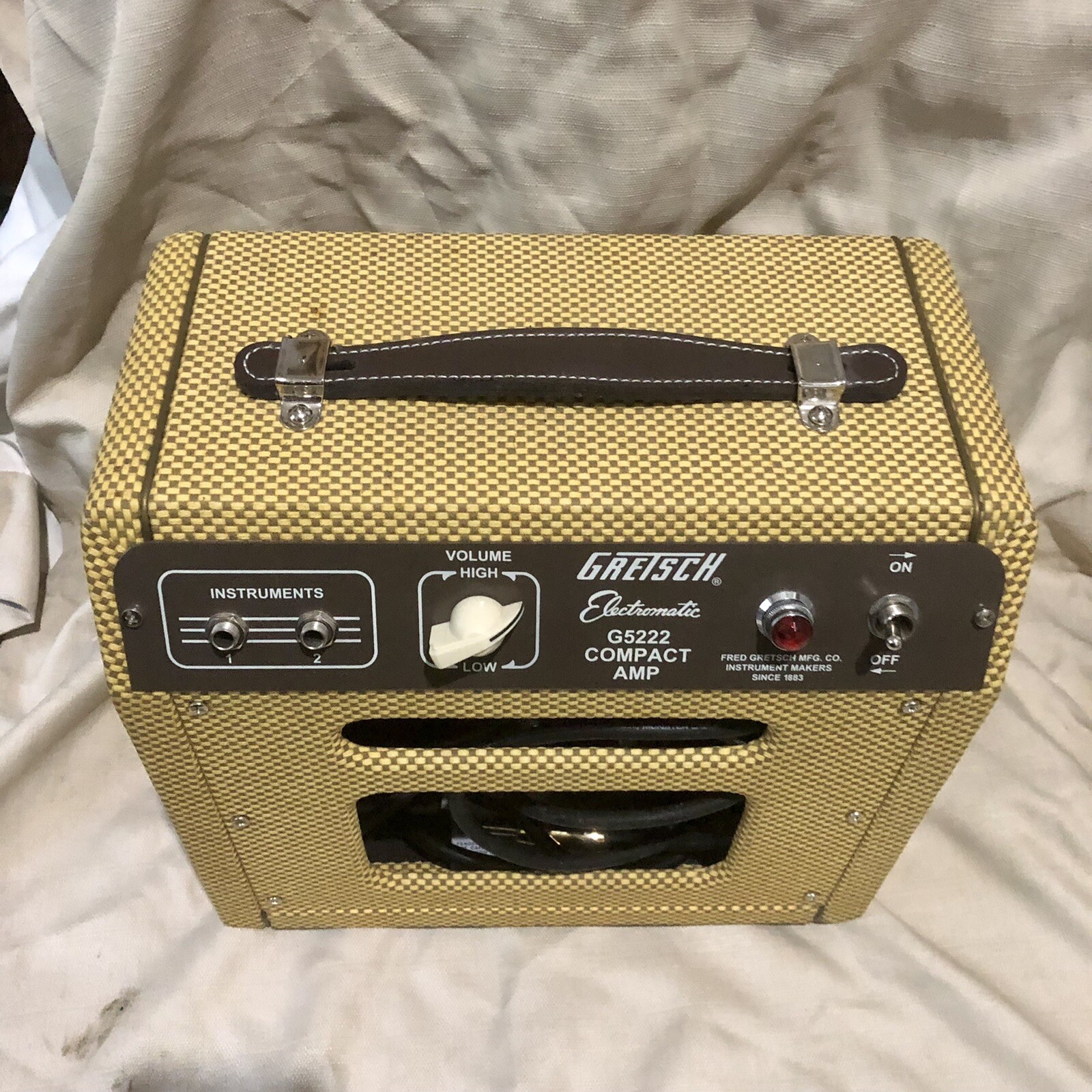 Gretsch G5222 Electromatic Compact Tube Guitar Combo Amp INSTITUTO