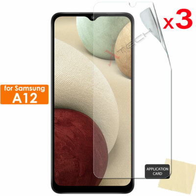 Pack of Samsung Galaxy A12 A13 M12 CLEAR Screen Protector