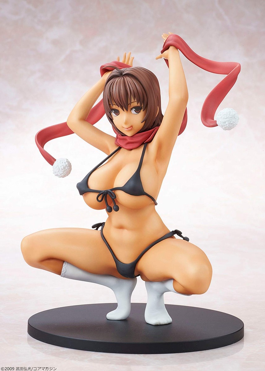 Yossiさん専用です。 Yoshii Yuka Suntan ver. Tsundero 1/6 PVC Figure Q-six From Japan
