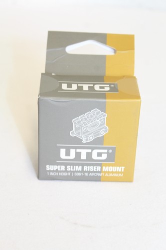UTG Erwachsene Super Slim Picatinny Riser Mount 1" High, 3 Slots MT-RSX1S Neu Re - Picture 3 of 3