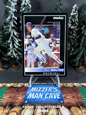 1992 Score Pinnacle Baseball Paul Molitor Brewers Base Card 8
