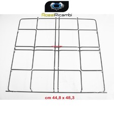 IGNIS PHILIPS GRIGLIA CUCINA IN ACCIAIO 4 FUOCHI 48,3 X 44,8 CM - F2520