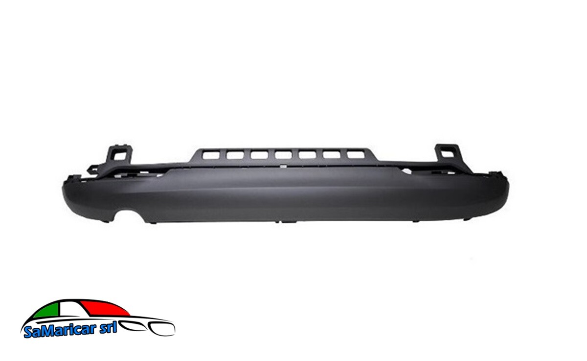 Spoiler Paraurti Posteriore Smart Forfour 453 2014-> Nero Ruvido A4