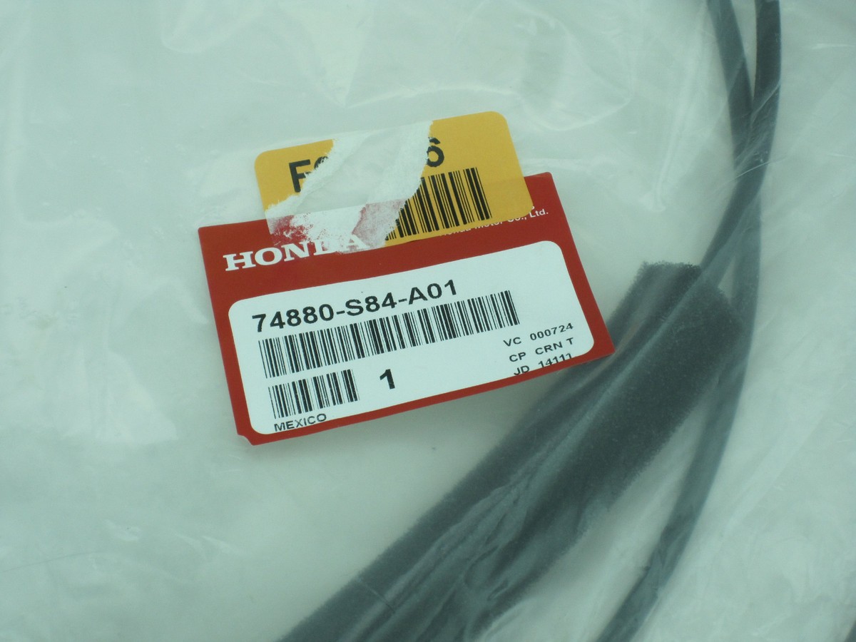 NEW Genuine OEM Honda Accord 4Dr Trunk Gas Door Release Cable 98