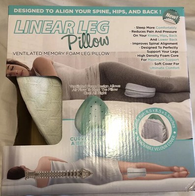 linear leg pillow