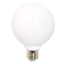 Ampoule LED 8w 230v E27 G80 globe 2700K 806 lumens opale