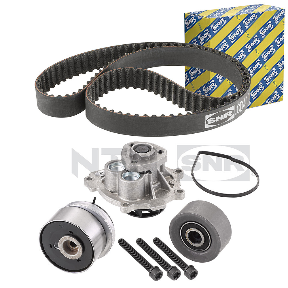 SNR KDP453.260 kit de distribution à haute résistance thermique avec pompe à eau étanche