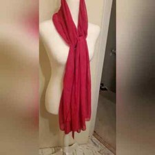 Cabi Style 863 The Scarf Marbled Hot Pink , NWOT