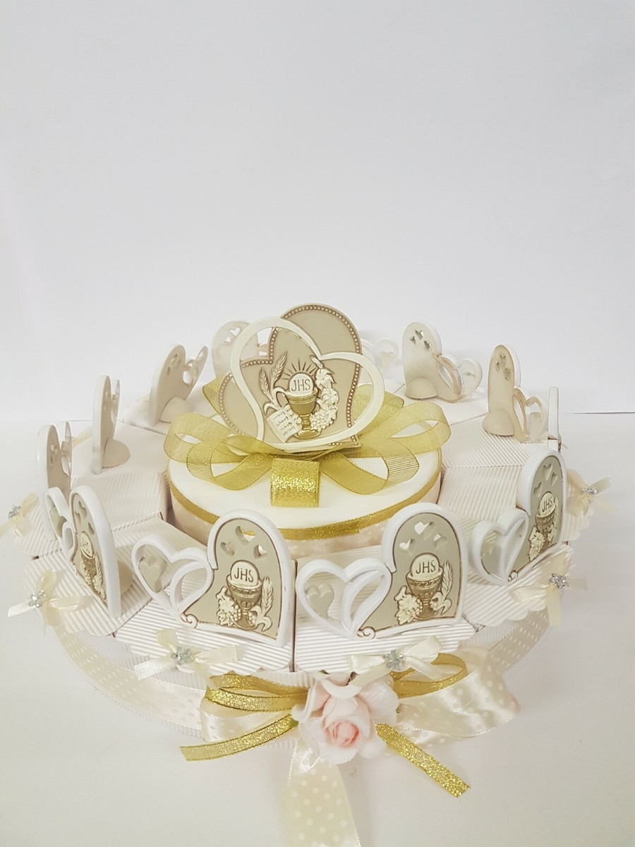 bomboniere Compleanno Comunione cresima Pensione a Tema Mare Conchiglie Marine (Torta 60 fette 4 Piani