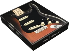 Genuine FENDER Pre-Wired TEX-MEX Loaded Strat 11-Hole Black Pickguard