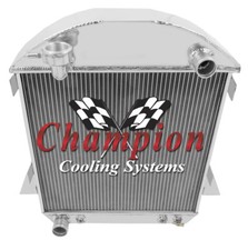 2 Row 1 Tubes Dr Champion Radiator For 1917 - 1927 Ford Model T Ford Config 2 Row 1 Tubes Dr Champion Radiator For 1917 - 1927 Ford Model T Ford Config