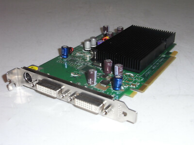 Leadtek LR2A11 GeForce 6200TC 128MB PCIe Grafikkarte Computer PC VGA 6200 TC