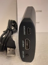 RCA/HDMI converter box works with 720P or 1080P