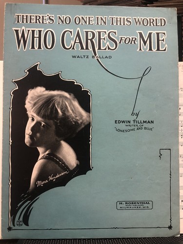 1925 Milwaukee sheet music w/local MONA HENDERSON - Picture 1 of 2