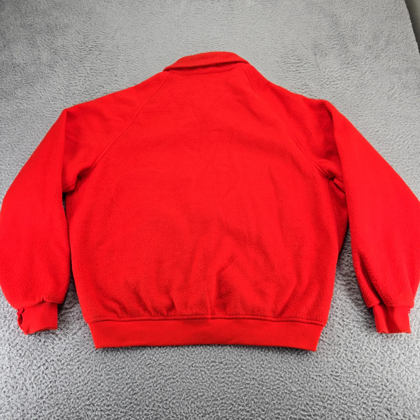 Columbia Jacket Mens XL Tall Red Fleece Full Zip Bomber Long Sleeve Outdoors thumbnail 3