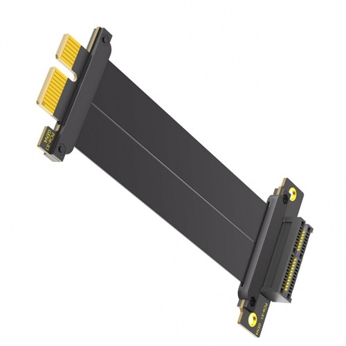 PCIE4.0 1X Extension Cable 90 Degree to 180 Degree Graphics Card Extender - Afbeelding 6 van 8