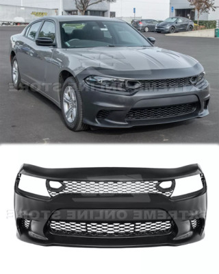 SRT Hellcat Style Front Bumper For 15-Up Dodge Charger Full Conversion New Cover