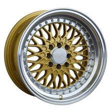 Xxr Wheels 536 15x8 4x1004x114.3 Offset 20 Hyper Gold Machined Lip Qty Of 1