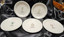 Blackhawk Mkg, LLC Cocktail/Hors d' Oeuvers Plates~Set of 5