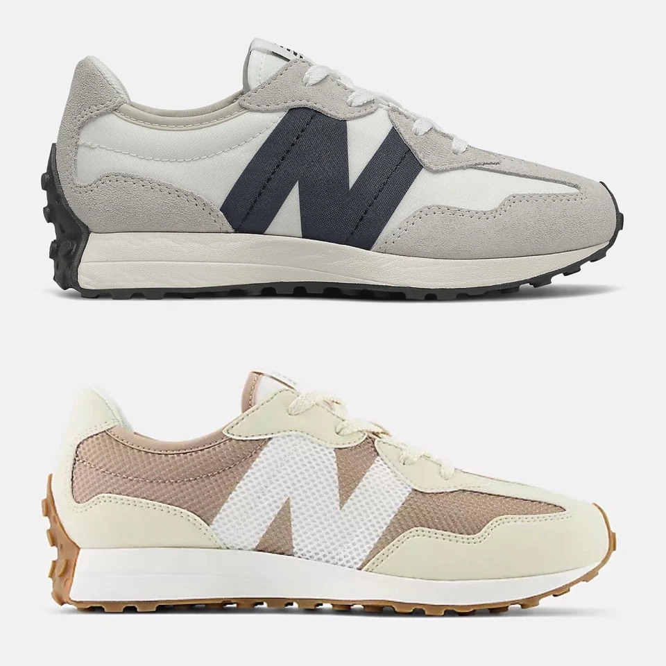 New Balance 327 Sea Salt Blanco/Negro Juvenil’s GS Talla 4Y-7Y Foto 2 de 3