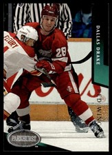 1993 Parkhurst #61 Dallas Drake - Detroit Red Wings - Rookie