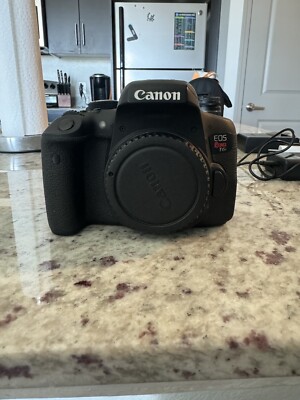 Canon EOS Rebel T6 Digital SLR with EF-S 18-55mm IS STM Lens - Wi-Fi Enabled.
