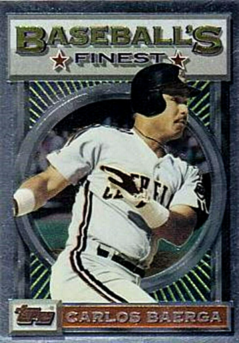 Carlos Baerga trading card